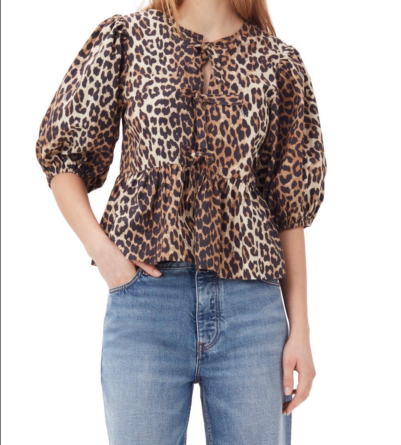 ELARA ™- Essentiel Leopard top