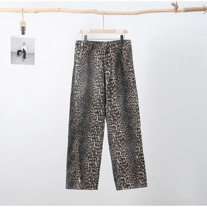 ELARA ™-Leopard Jeans