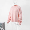 ELARA™- PINK CREWNECK SWEATER