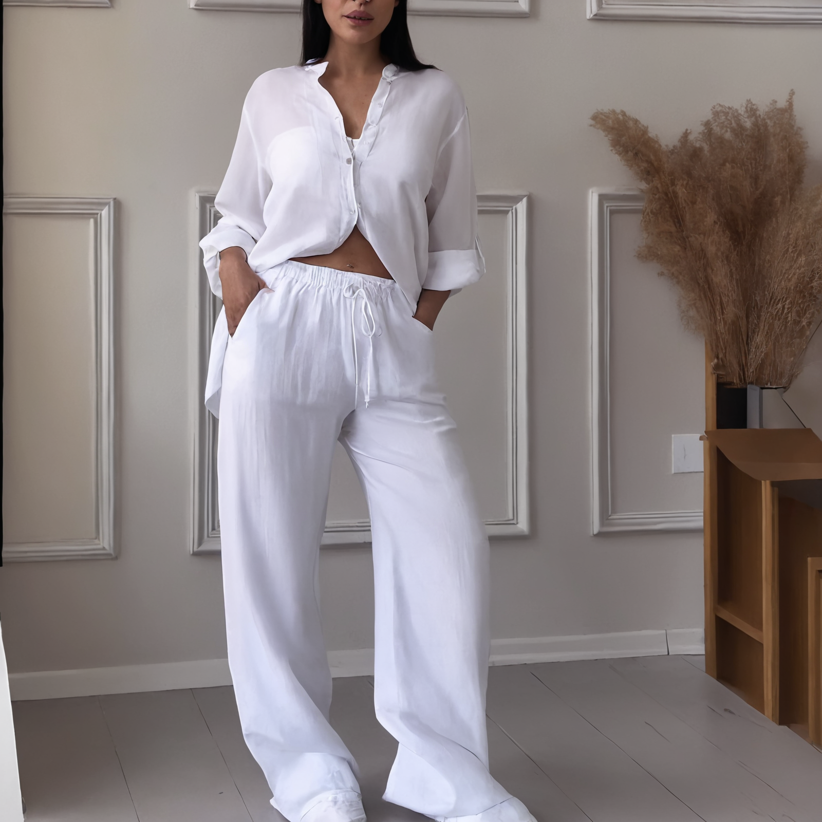 Lounge Set – Bequemes Zweiteiliges Set für Jeden Tag